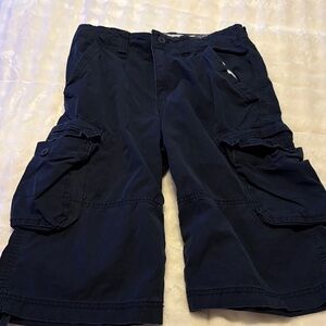 Children’s Place Navy Cargo shorts. Size 12